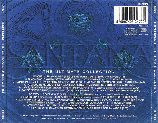 Santana : The Ultimate Collection (2xCD, Comp)