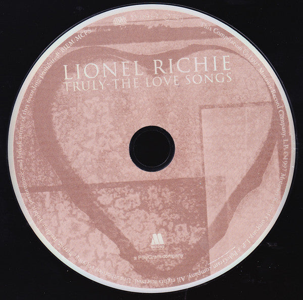 Lionel Richie : Truly - The Love Songs (CD, Comp)