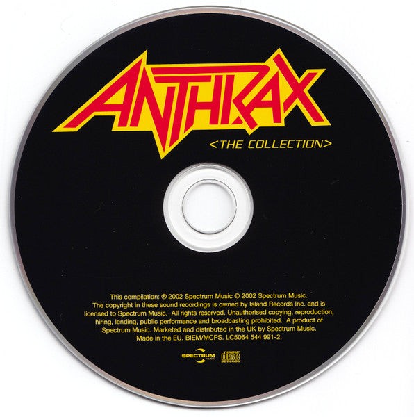 Anthrax : The Collection (CD, Comp)