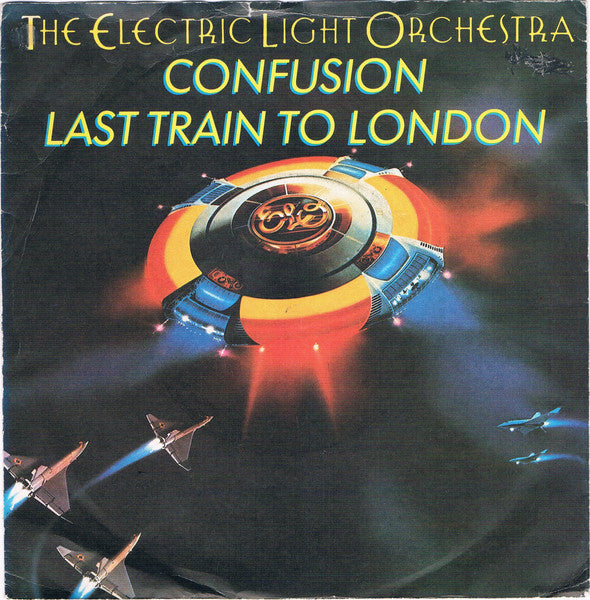 Electric Light Orchestra : Confusion / Last Train To London (7", Single, Pic)