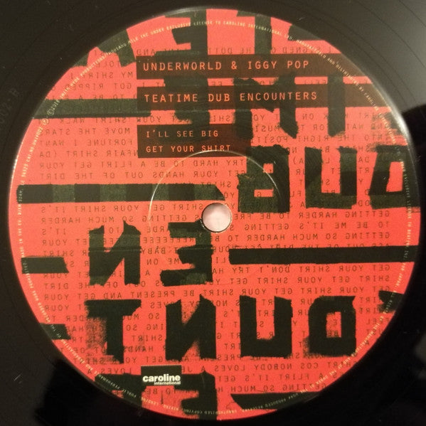 Underworld & Iggy Pop : Teatime Dub Encounters (LP, EP)