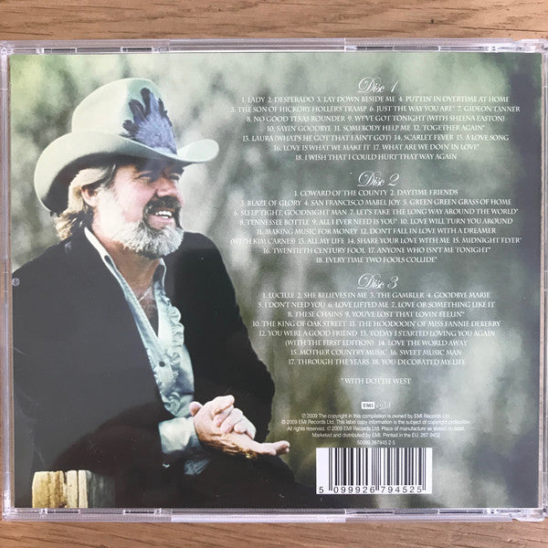 Kenny Rogers : The Best Of (3xCD, Comp)
