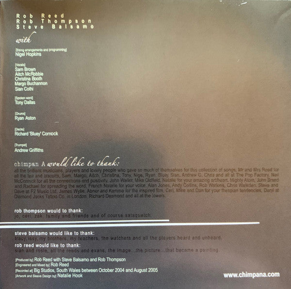 Chimpan A - Chimpan A (CD) (Near Mint (NM Or M-)) - DaddyPop