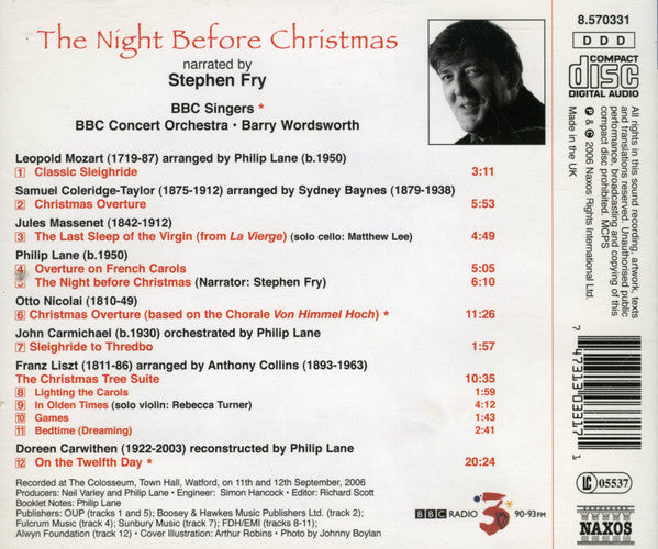 Stephen Fry : The Night Before Christmas (CD, Album)