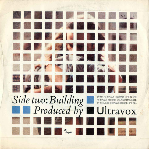 Ultravox : Dancing With Tears In My Eyes (7", Single, Blu)