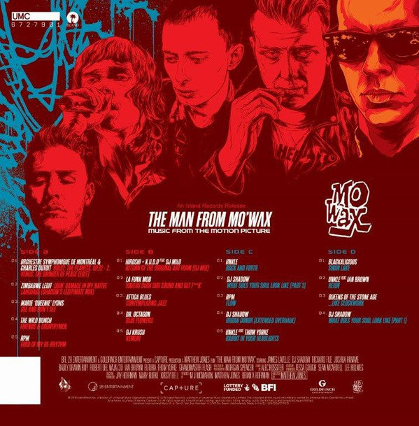 Various : The Man From Mo'Wax (Music From The Motion Picture) (LP, Red + LP, Blu + Comp, Ltd)