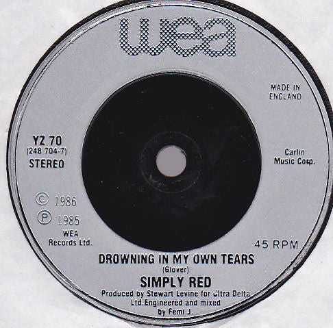 Simply Red - Holding Back The Years (7) (Very Good Plus (VG)) - DaddyPop