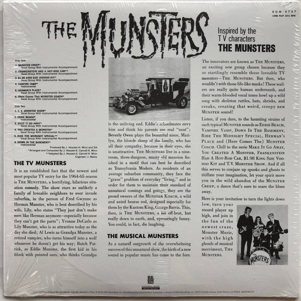 The Munsters (3) : The Munsters (LP, Album, Ltd, RE, Her)