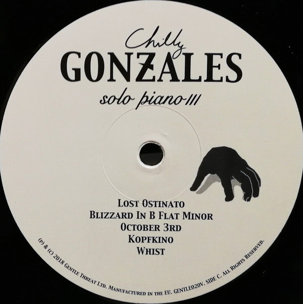 Chilly Gonzales : Solo Piano III (2xLP, Album, 180)