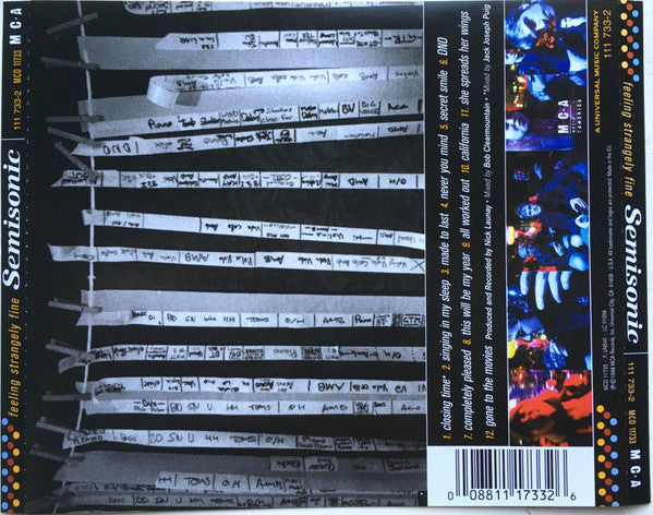 Semisonic : Feeling Strangely Fine (CD, Album, RE, Ger)