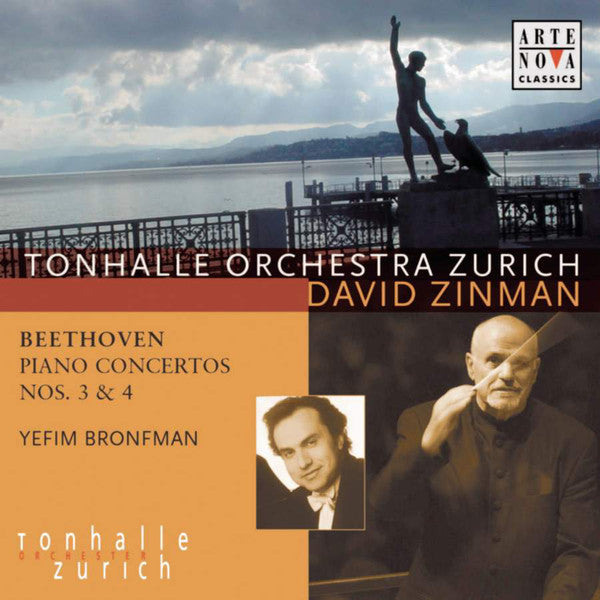 Ludwig van Beethoven / Yefim Bronfman, Tonhalle-Orchester Zürich, David Zinman : Piano Concertos Nos. 3 & 4 (CD, Album)
