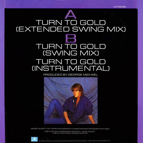 David Austin : Turn To Gold (12")