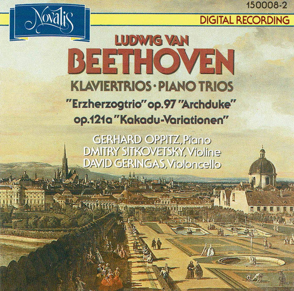Ludwig van Beethoven - Gerhard Oppitz, Dmitry Sitkovetsky, David Geringas : Klaviertrios • Piano Trios (CD, RE)