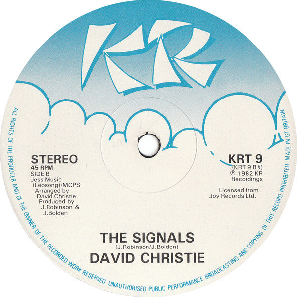 David Christie : Saddle Up (12")