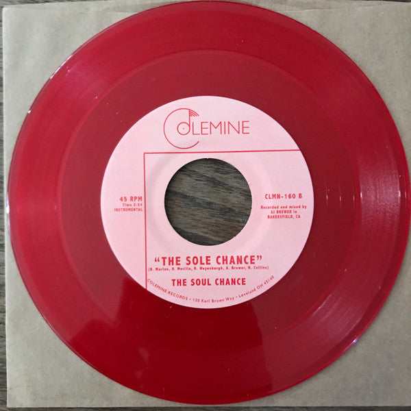 Nico Collins & The Soul Chance : Give Love A Try (7", Single, Ltd, Red)