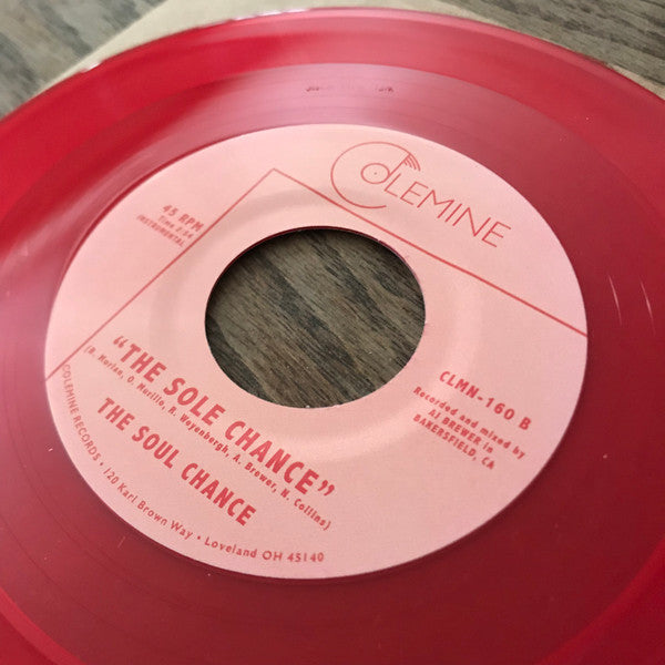 Nico Collins & The Soul Chance : Give Love A Try (7", Single, Ltd, Red)