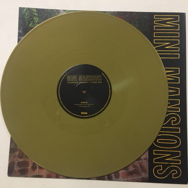 Mini Mansions : Works Every Time (12", EP, Gol)