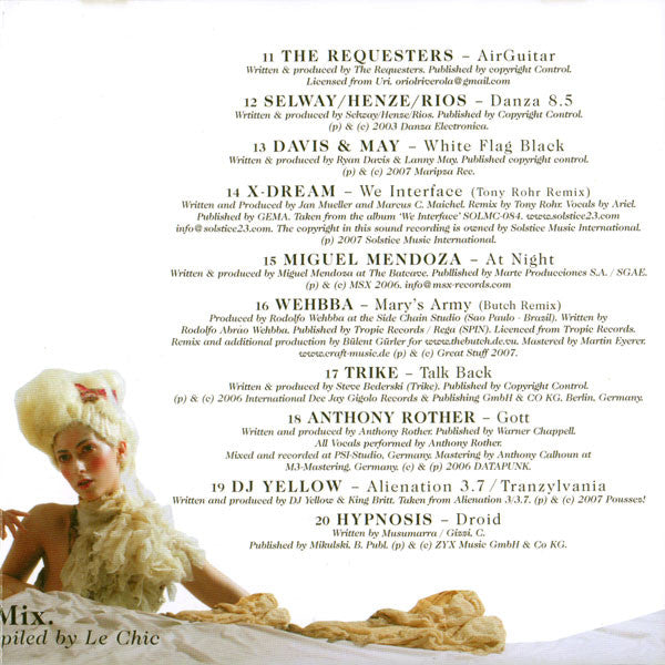 Le Chic : Le Mix (CD, Mixed)