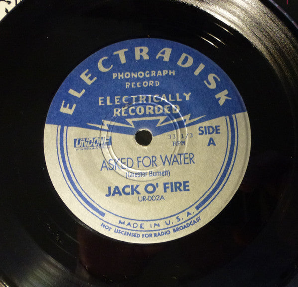 Jack O'Fire : Bring Me The Head Of Jon Spencer (7")