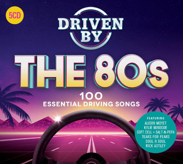 Various : Driven By The 80s (100 Essential Driving Songs) (5xCD, Comp)