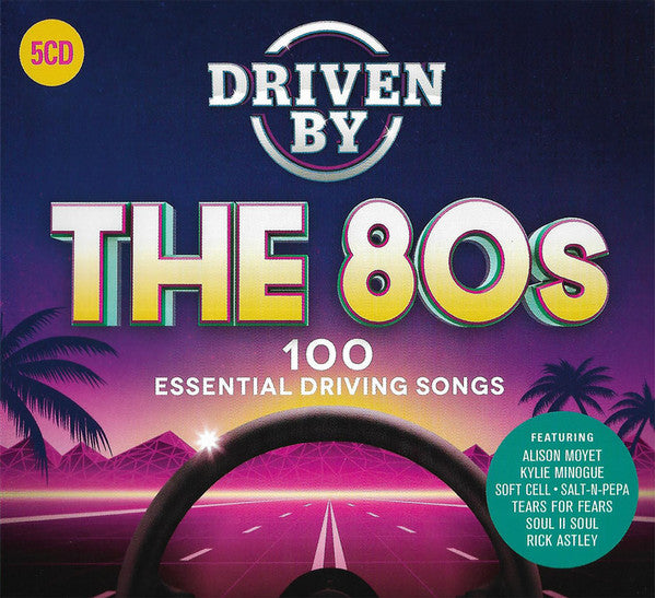 Various : Driven By The 80s (100 Essential Driving Songs) (5xCD, Comp)