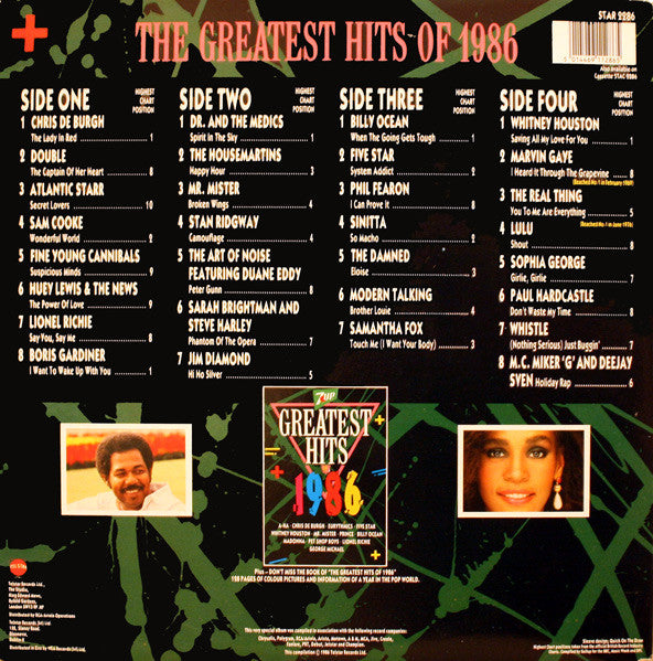 Various : The Greatest Hits Of 1986 (2xLP, Comp, PRS)