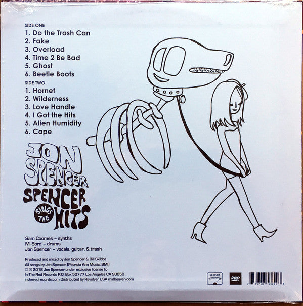 Jon Spencer : Spencer Sings The Hits (LP, Album, Ltd, Pur)