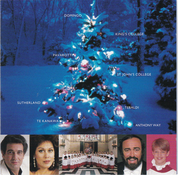 Placido Domingo, Kiri Te Kanawa, Luciano Pavarotti, Leontyne Price, Joan Sutherland, Renata Tebaldi, Anthony Way, The Bach Choir, The King's College Choir Of Cambridge : The Greatest Christmas Show On Earth (2xCD, Comp)