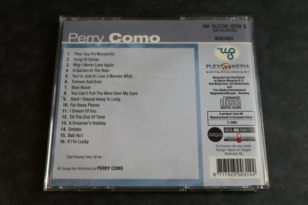 Perry Como : They Say It's Wonderful (CD, Comp)