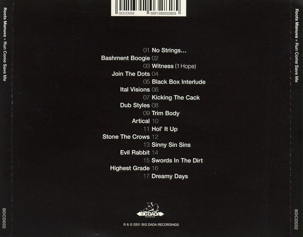 Roots Manuva : Run Come Save Me (CD, Album)