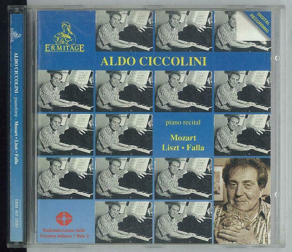 Aldo Ciccolini : Piano Recital Mozart - Liszt - Falla (CD, Album)