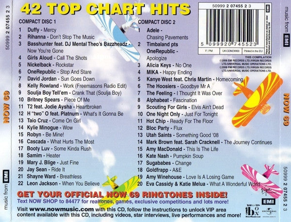 Various : Now That's What I Call Music! 69 (2xCD, Comp)
