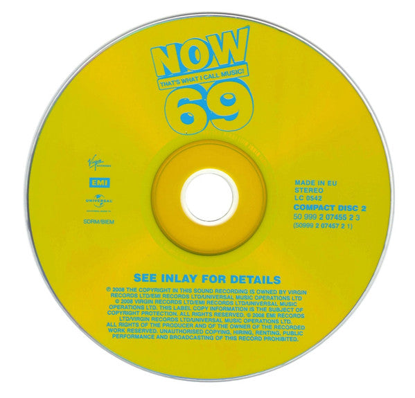 Various : Now That's What I Call Music! 69 (2xCD, Comp)