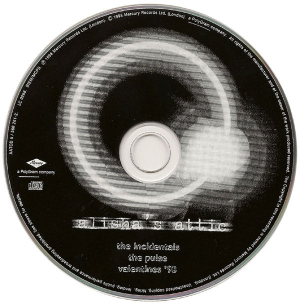 Alishas Attic - The Incidentals (CD) (Very Good (VG)) - DaddyPop