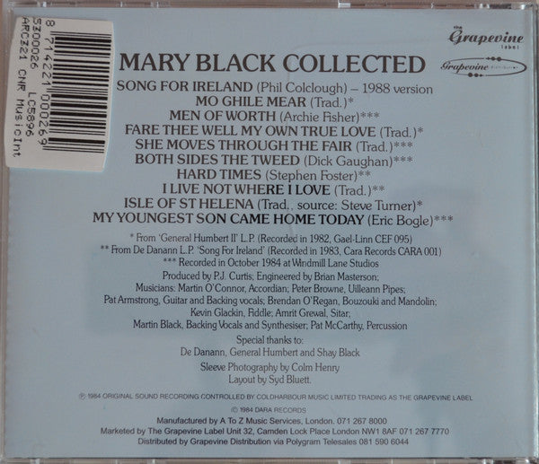 Mary Black : Collected (CD, Comp, RE)