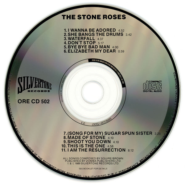 The Stone Roses : The Stone Roses (CD, Album)