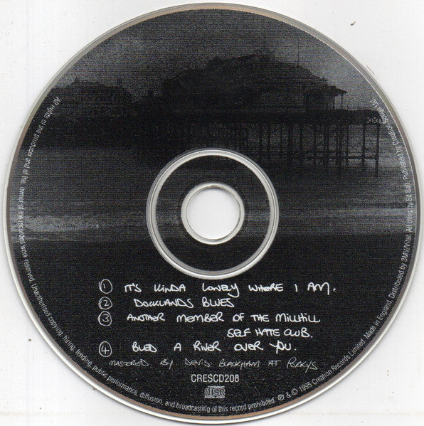 Edward Ball : It's Kinda Lonely Where I Am (CD, Single)