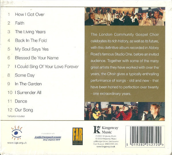 London Community Gospel Choir : Live At Abbey Road (21st Anniversary Concert) (CD, Album)