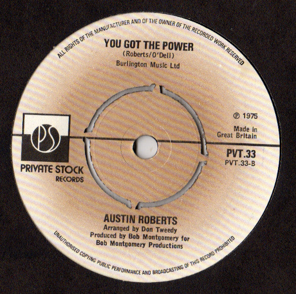 Austin Roberts - Rocky (7) (Very Good (VG)) - DaddyPop