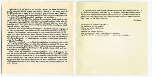 Various : The Best Of Chess Blues Volume One (CD, Comp)