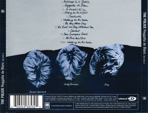 The Police : Reggatta De Blanc (CD, Album, Enh, RE, RM)