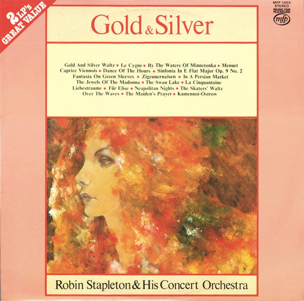 Robin Stapleton & His Orchestra : Gold & Silver (2xLP)