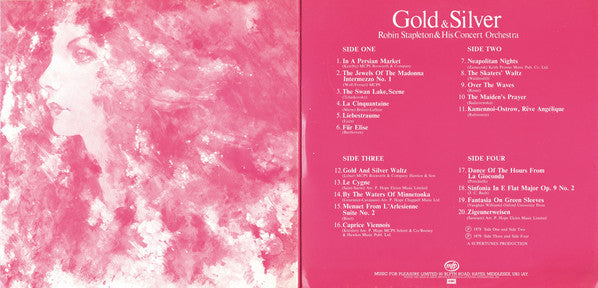 Robin Stapleton & His Orchestra : Gold & Silver (2xLP)