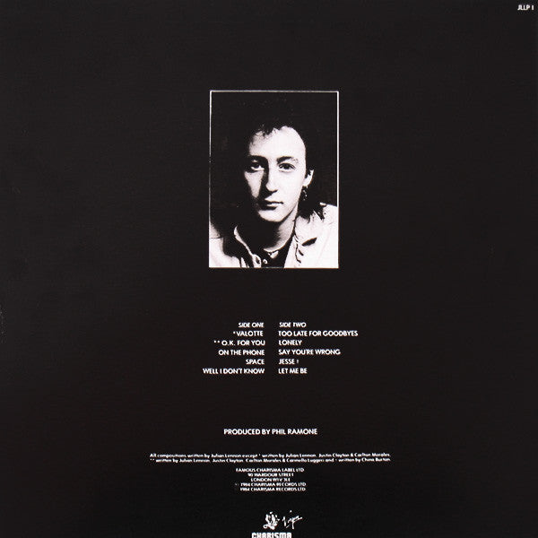 Julian Lennon : Valotte (LP, Album)