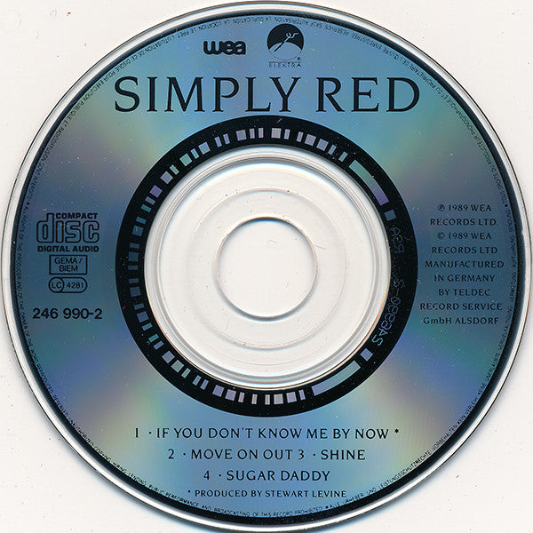 Simply Red : If You Don't Know Me By Now (CD, Mini, Single, Car)