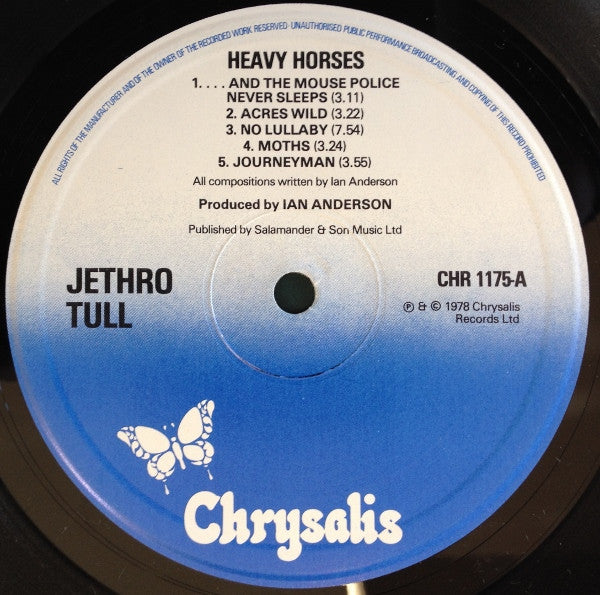 Jethro Tull - Heavy Horses (LP) (Very Good Plus (VG)) - DaddyPop