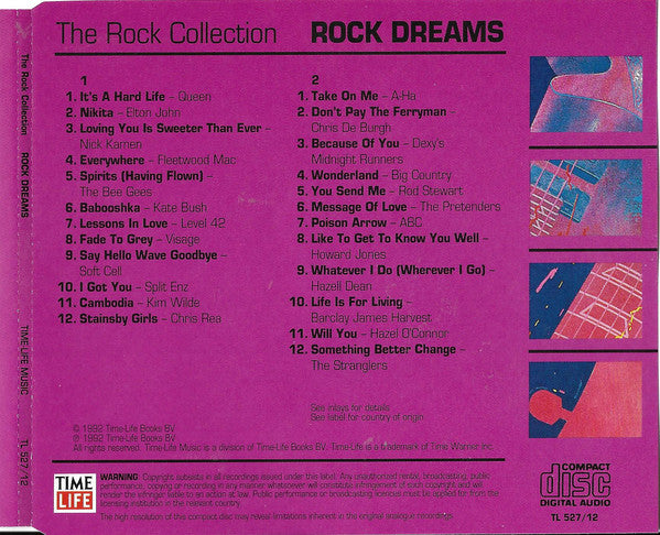 Various - The Rock Collection Rock Dreams (2xCD) (Very Good Plus (VG)) - DaddyPop