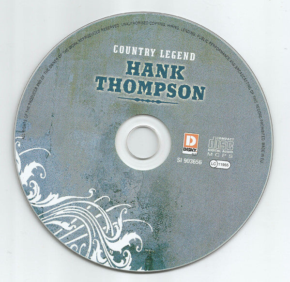 Hank Thompson : Country Legend (CD, Comp)