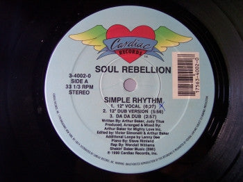 Soul Rebellion : Simple Rhythm (12")