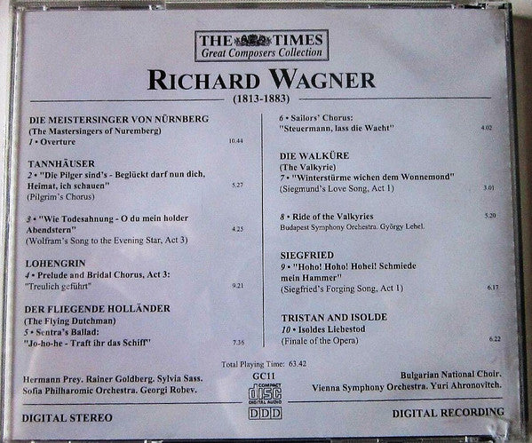 Richard Wagner : Wagner (CD, Comp)